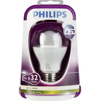Žárovka Žárovka Philips LED E27 8W, teple bílá