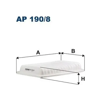 Autodíl Vzduchový filtr FILTRON AP 190/8