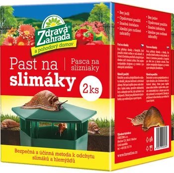 Zvířecí past Forestina Zdravá zahrada past na slimáky 2 ks