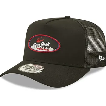 Kšiltovka kšiltovka New Era 9FO AF Oval State Trucker Branded - Black/Red one size