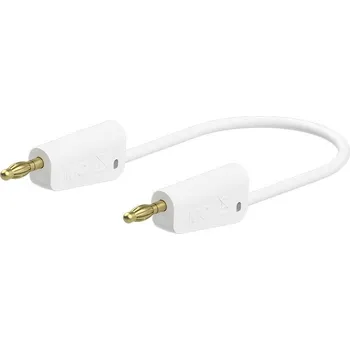 Měřicí kabel Stäubli LK-4A-F25 měřicí kabel 150 cm bílá 1 ks