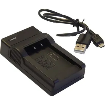 TopTechnology USB nabíječka Samsung SM-80 - neoriginální příslušenství pro kameru Samsung, Input 5V, Output 8.4 V / 0.5 A