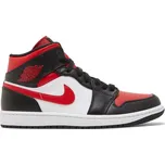 Air Jordan Jordan 1 Mid White Black Red (2022) Velikost: 42