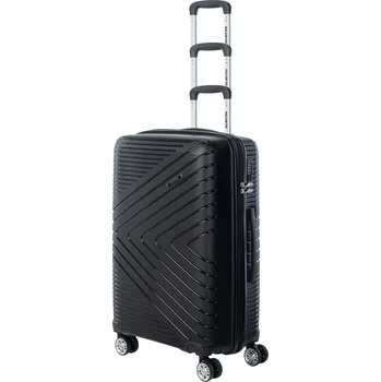 Skořepinový kufr IGUANA CANTABRIA II 63 M000217952 – Černá