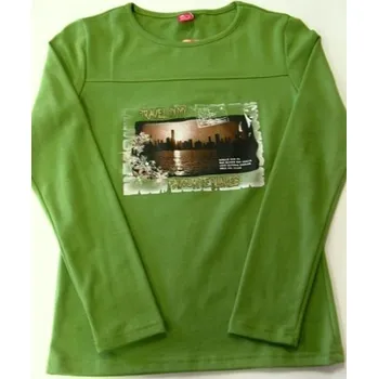 Tričko dívčí ZELENÉ