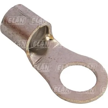 Auto elektroinstalace Kabelové oko stáčené 10 mm - pro kabel 70 - 95 mm2