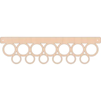 věšák na medaile VypálímTi.cz Dřevěný věšák na medaile - 18 Nic nepřidávat