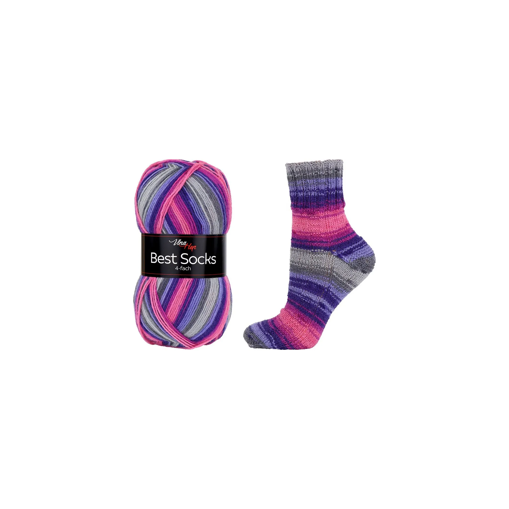 Fotografie 1 - Příze Vlna-Hep Best Socks 4-fach 7075