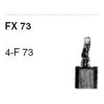 Sada uhlíků startéru - Ford Visteon 96BB-11000-AA