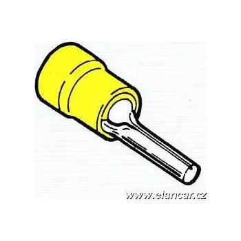 Auto elektroinstalace Kabelový kolík žlutý 2,5-6mm