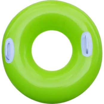Nafukovací kruh Kruh plavací INTEX s držadlem 76cm Barva: Zelená