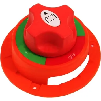 Autobaterie Odpojovač baterie - přepínač (On 1 - On 2 - On 1+2 - Off) 200A