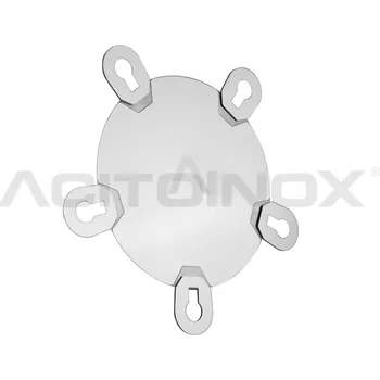 Poklice na kolo Nerezový kryt předního náboje pro hliníkové ocelové disky 22,5", Vlastní logo