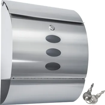 tectake 400498 stříbrná Poštovní schránka tectake 400498 stříbrná