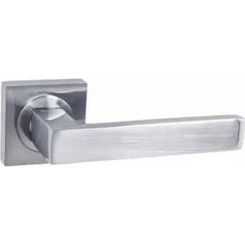 Dveřní kování VPD Klika Qubik-QR M45 Chrom broušený