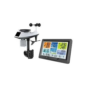 Meteostanice Solight TE90 Profesionální meteostanice, přehledný a designový displej, tlak, teplota, vlhkost, srážky, hodnoty větru