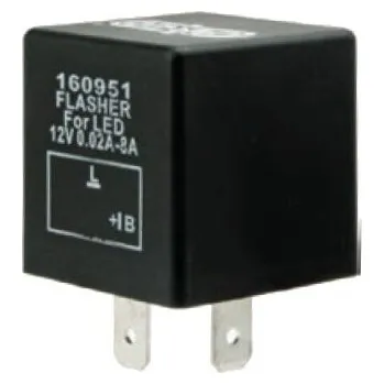 Auto elektroinstalace Přerušovač směrovek - LED, 2 piny RC 160951