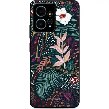 Pouzdro na mobilní telefon Lesklý kryt Mobiwear Glossy - Xiaomi Redmi Note 12 4G - G043G - Temná flóra (Prémiové lesklé pouzdro, obal, kryt Mobiwear Glossy na mobil Xiaomi Redmi Note 12 4G - G043G - Temná flóra, materiál Plast + TPU silikon - krytí po všech stranách, neošoupatelný)