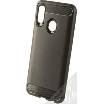 Pouzdro na mobilní telefon 1Mcz Carbon TPU ochranný kryt pro Honor 10 Lite, Huawei P Smart (2019) černá (black)