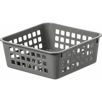 Úložný box Orthex Košík skladovací SmartStore Basket 16x16x7cm, šedý