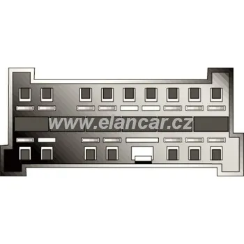 Auto elektroinstalace ISO konektor - Hyundai Getz,Sonáta