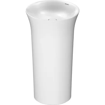 Umyvadlo Duravit White Tulip umyvadlo 50x50 cm kulatý volně stojící bílá 2702500070