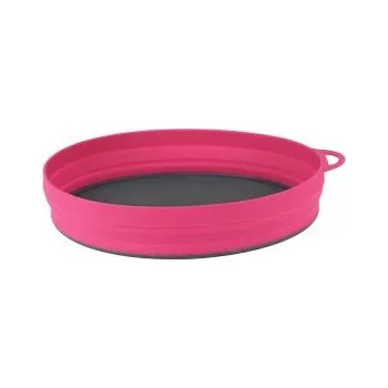 Outdoor vaření Lifeventure Ellipse Flexi Plate pink Růžová miska