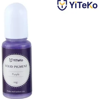 Tekutý pigment solid color YiTeKo Purple 16 10ml