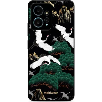 Telefonní příslušenství Lesklý kryt Mobiwear Glossy - Xiaomi Redmi Note 12 4G - G042G - Jeřábi (Prémiové lesklé pouzdro, obal, kryt Mobiwear Glossy na mobil Xiaomi Redmi Note 12 4G - G042G - Jeřábi, materiál Plast + TPU silikon - krytí po všech stranách, neošoupatelný potisk,)