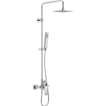 Sprchový set Excellent Keria sprchová sada na stěnu s dešťovou sprchou chrom AREX.2081CR