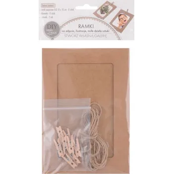 Rám na obraz Girlanda Fotorámečky 10x15cm, 8ks