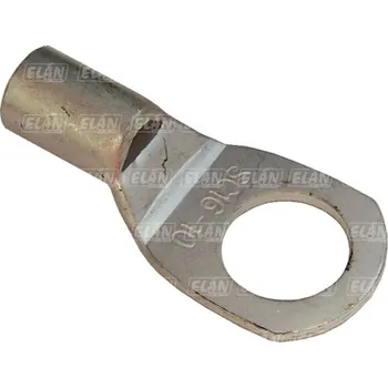 Auto elektroinstalace Kabelové oko letovací 10 mm - pro kabel 16 mm2