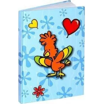 Zápisník s ptáčkem