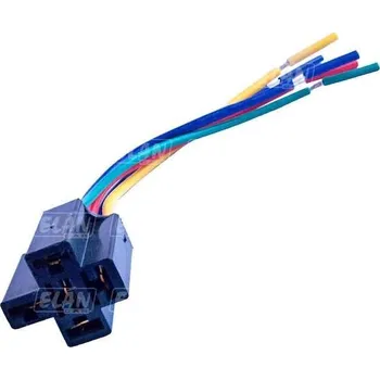 Auto elektroinstalace Patice na relé - 5 vývodů s vodiči OS PATICE 302