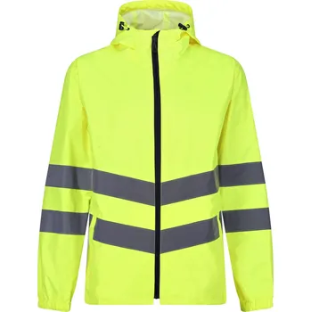 Pánská větrovka Regatta Pánská pracovní bunda - reflexní TRW497 Yellow L