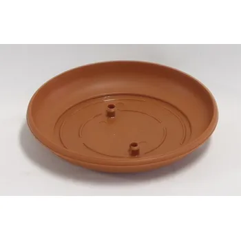 Podmiska Miska pod květináč Harmonie terakota 14cm