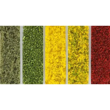 Modelová železnice FALLER 181388 Posyp - set listí letní FA181388