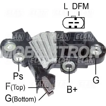 Alternátor Regulátor alternátoru Bosch 0121615001 / 0121615002