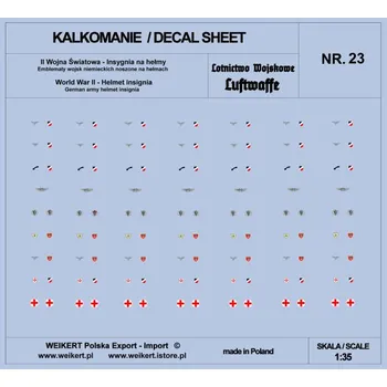 Plastikový model 1/35 German Helmet Insignia WWII - LUFTWAFFE