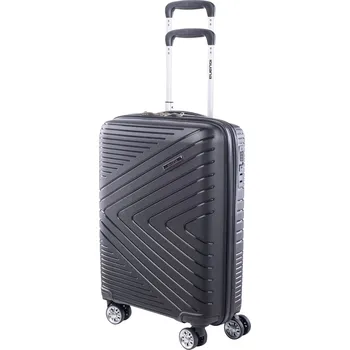 Skořepinový kufr IGUANA CANTABRIA II 35 M000217949 – Černá