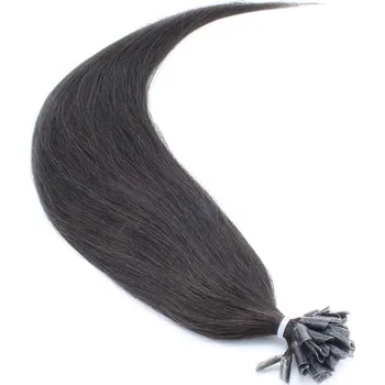 Příčesek 52cm slovanské vlasy pro metodu keratin 1g/pr. – černá