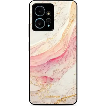 Telefonní příslušenství Lesklý kryt Mobiwear Glossy - Xiaomi Redmi Note 12 4G - G027G - Růžový a zlatavý mramor (Prémiové lesklé pouzdro, obal, kryt Mobiwear Glossy na mobil Xiaomi Redmi Note 12 4G - G027G - Růžový a zlatavý mramor, materiál Plast + TPU silikon - krytí po všech)