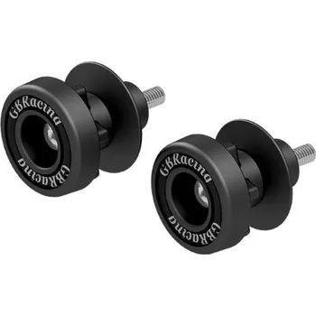 Kryt motoru GB RACING UK Ochranné padací hříbky s rolnami pro zadní stojan GB RACING - provedení M10 x 1,25 mm