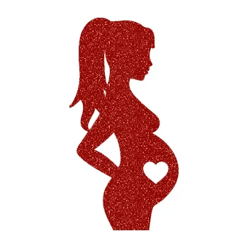 Samolepicí dekorace na vozidlo Maminka v autě 003 pravá těhulka (86 - Ultra Metalic červená) SAMOLEPKA NA AUTO, NÁLEPKA, FÓLIE, POLEP, TUNING, VLASTNÍ TEXT, TISK, AUTOSAMOLEPKY.cz, POLEPY, OBRÁZEK, LOGO, 3D STICKERS