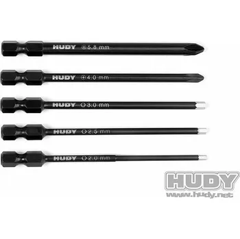 RC model auta HUDY SET OF POWER TOOL TIPS 2.0, 2.5, 3.00MM + 4.0, 5.8 PHILLIPS - expresní doprava