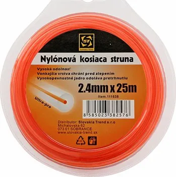 Struna do sekačky Struna do sekačky 2,7 mm/20 m DualCut kruh