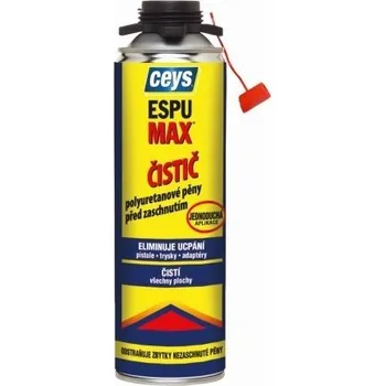 Montážní pěna CEYS PU ČISTIČ Espumax na PU pěnu 500 ml