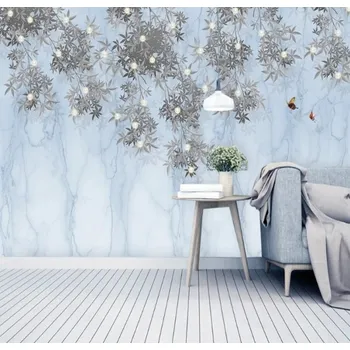 Fototapeta Solution Media 3D tapety - Akvarelové listy MU4690 3 - 3D Relief - Vliesová tapeta - 320g/m2