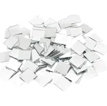 Zrcadlové samolepky 2 x 2 cm 100 ks