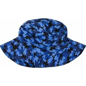 Klobouk Fantom Letní bavlněný klobouček - MODRÝ MASKÁČ velikost: 54